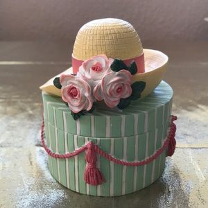 Two’s Company Round Hat Trinket Holder